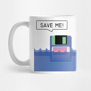 Diskette Save Me! Mug